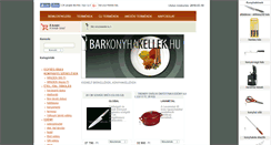 Desktop Screenshot of barkonyhakellek.hu